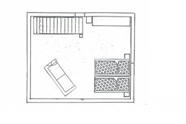 Grundriss Dachgeschoss - Ferienhaus Jackl in Rathmannsdorf - Schsische Schweiz